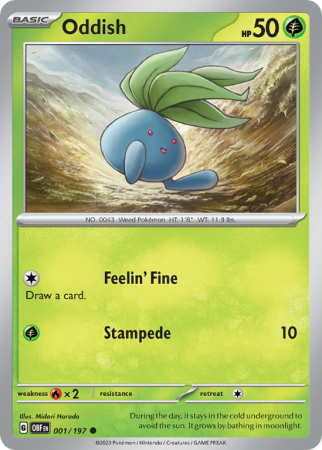 Oddish 1/197