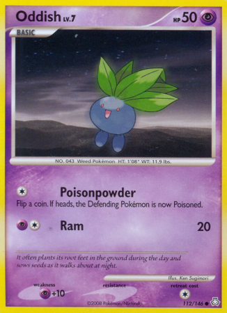 Oddish 112/146