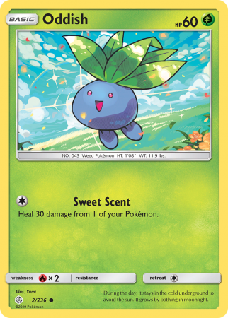 Oddish 2/236 Sun & Moon Cosmic Eclipse