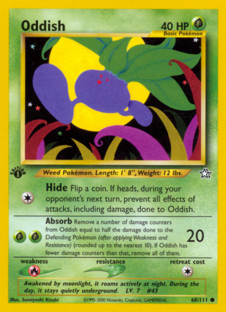 Oddish 68/111