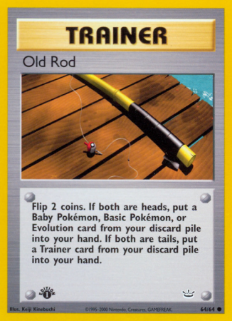 Old Rod 64/66 Neo Neo Revelation