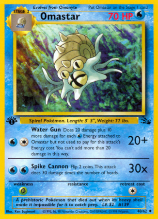Omastar 40/62 Base Fossil