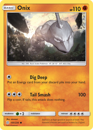 Onix 105/236 Sun & Moon Cosmic Eclipse