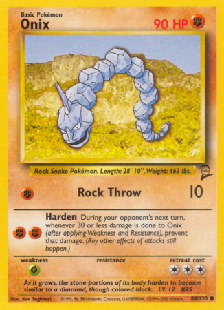 Onix 84/130 Base Base Set 2