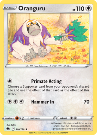 Oranguru 119/159