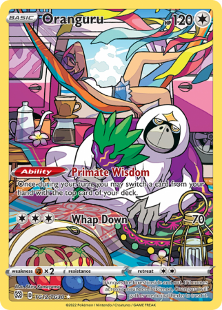 Oranguru TG12/30 Sword & Shield Brilliant Stars Trainer Gallery