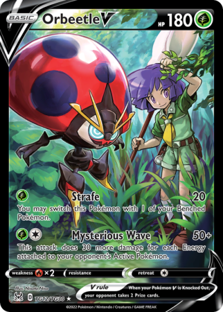 Orbeetle V TG12/30 Sword & Shield Lost Origin Trainer Gallery
