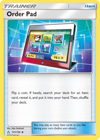 Order Pad 131/156 Sun & Moon Ultra Prism