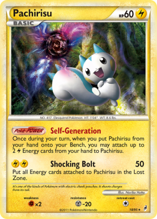 Pachirisu 18/106 HeartGold & SoulSilver Call of Legends