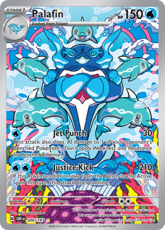 Palafin 200/197 Scarlet & Violet Obsidian Flames