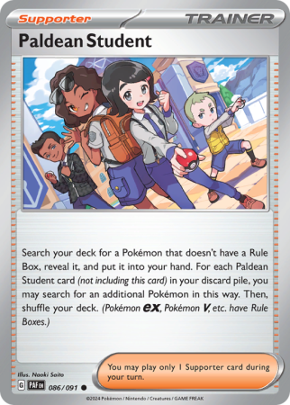 Paldean Student 86/91