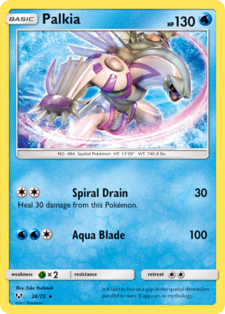 Palkia 24/73 Sun & Moon Shining Legends