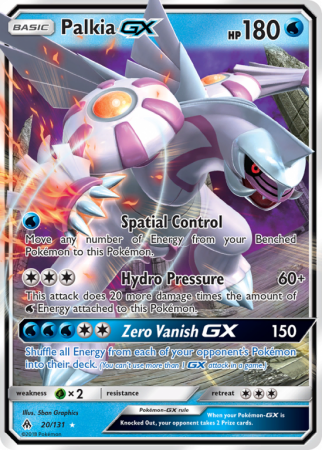Palkia-GX 20/131 Sun & Moon Forbidden Light