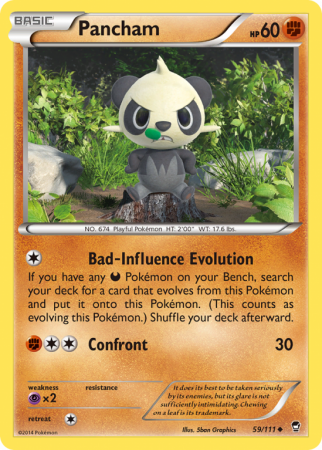 Pancham 59/111 XY Furious Fists