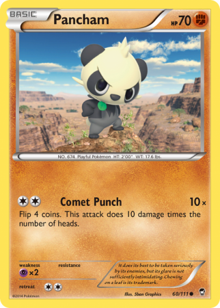 Pancham 60/111 XY Furious Fists