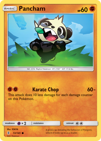 Pancham 72/145 Sun & Moon Guardians Rising