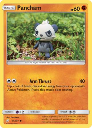 Pancham 81/181 Sun & Moon Team Up