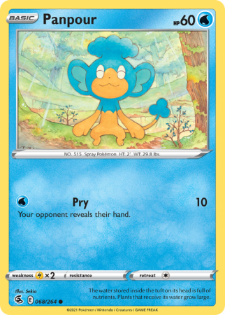 Panpour 68/264 Sword & Shield Fusion Strike