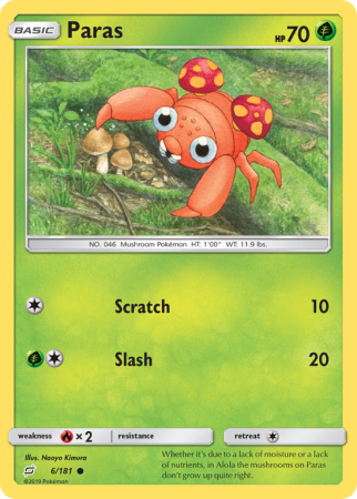 Paras 6/181 Sun & Moon Team Up