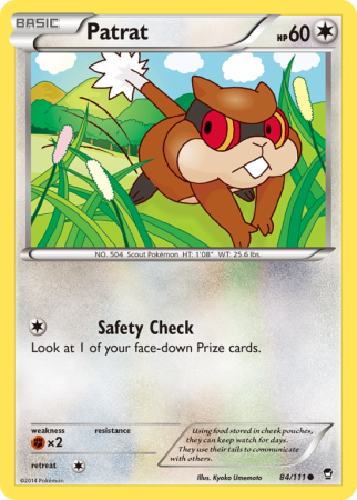 Patrat 84/111 XY Furious Fists