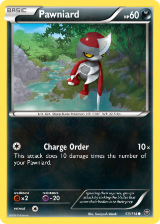 Pawniard 63/114 XY Steam Siege