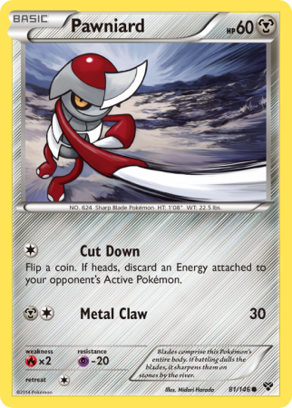 Pawniard 81/146 XY XY