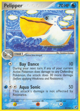 Pelipper 21/107 EX Deoxys