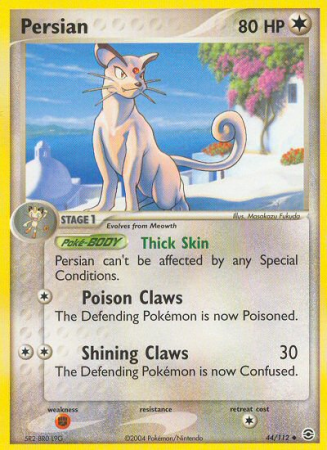 Persian 44/112 EX FireRed & LeafGreen
