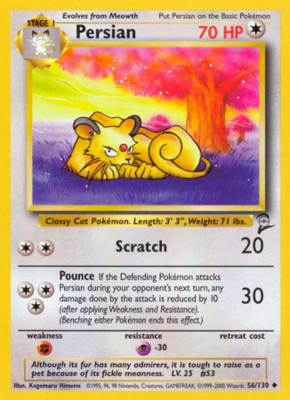 Persian 56/130 Base Base Set 2