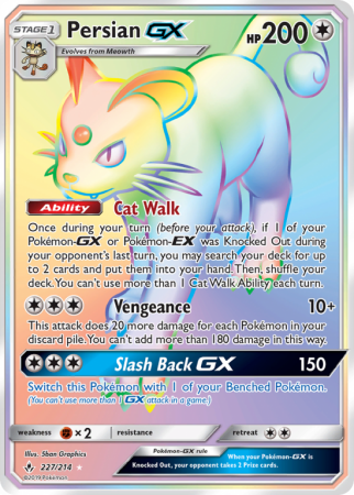 Persian-GX 227/214 Sun & Moon Unbroken Bonds