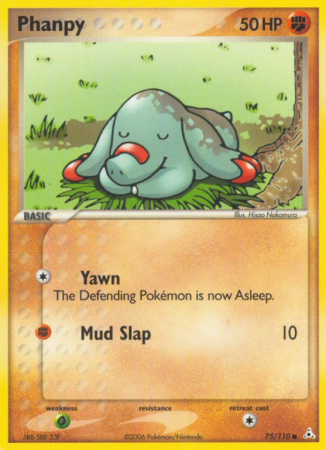 Phanpy 75/110 EX Holon Phantoms