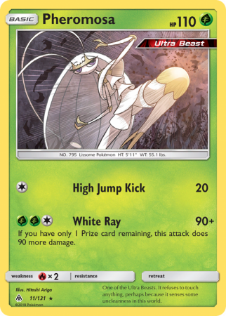 Pheromosa 11/131 Sun & Moon Forbidden Light