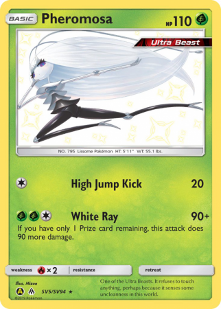 Pheromosa SV5/94 Sun & Moon Shiny Vault