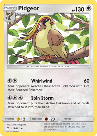 Pidgeot 124/181