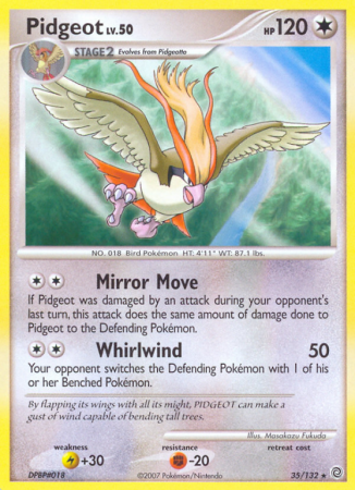 Pidgeot 35/132