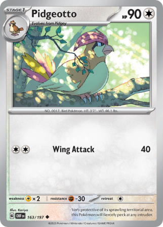 Pidgeotto 163/197