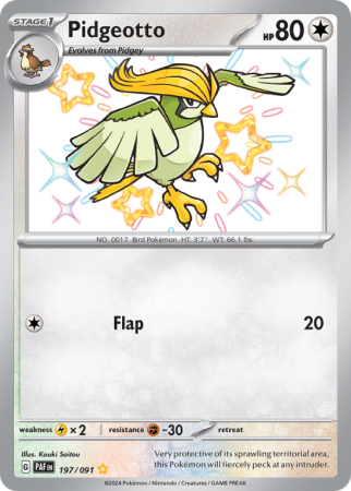 Pidgeotto 197/91