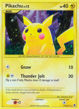 Pikachu 112/111