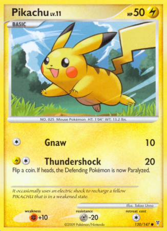 Pikachu 120/147