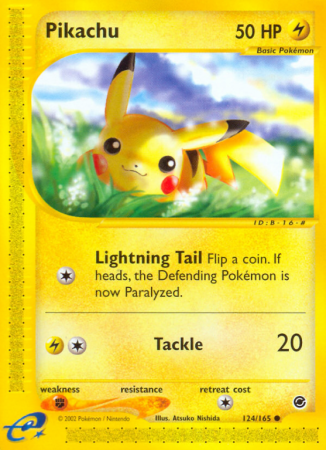 Pikachu 124/165