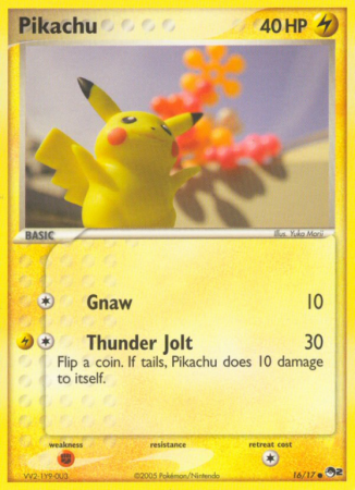 Pikachu 16/17