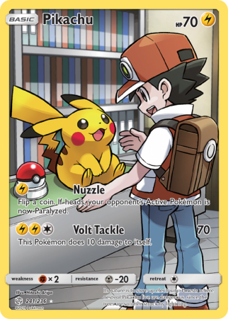 Pikachu 241/236 Sun & Moon Cosmic Eclipse