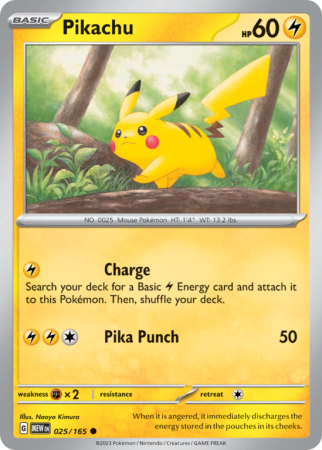Pikachu 25/165
