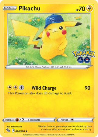 Pikachu 28/78