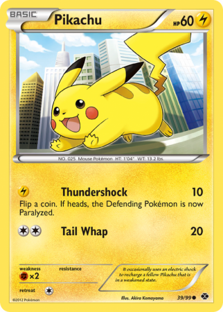 Pikachu 39/99