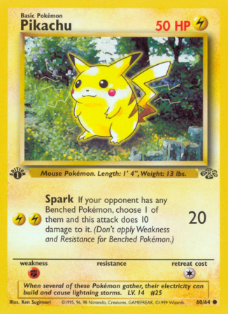 Pikachu 60/64