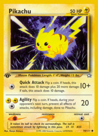 Pikachu 70/111
