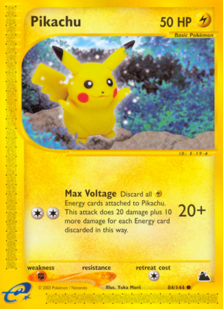 Pikachu 84/182