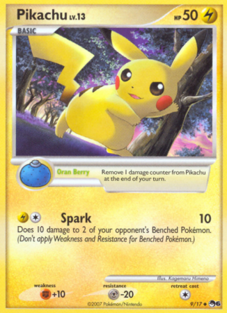 Pikachu 9/17 POP POP Series 6