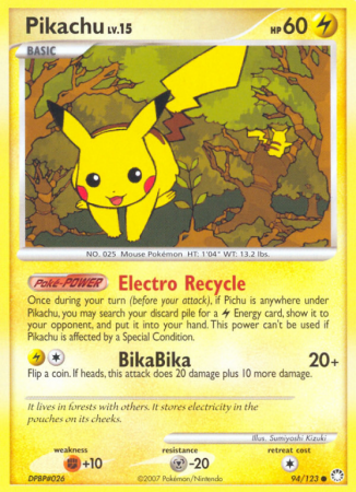 Pikachu 94/123